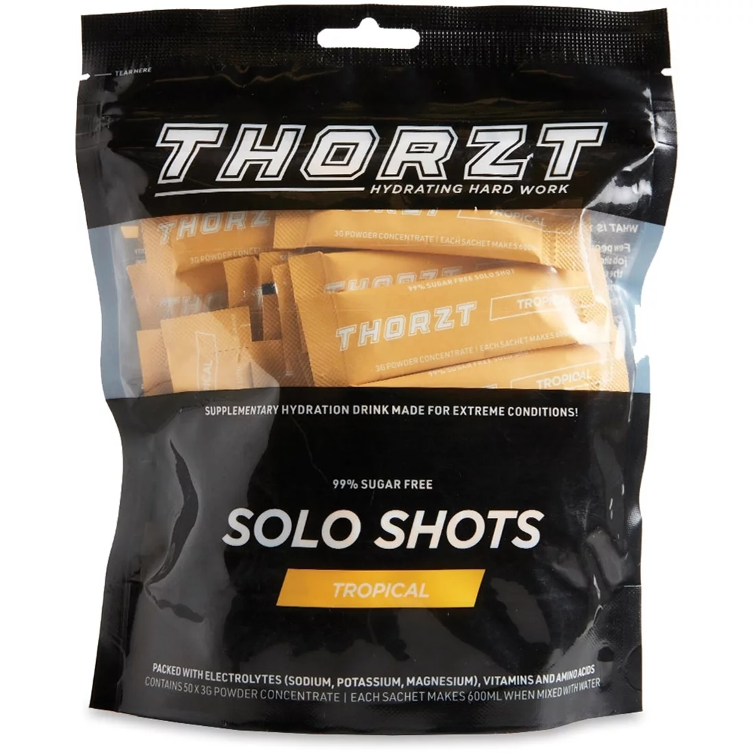 THORZT SOLO SHOT SACHET 3G – 50PK TROPICAL