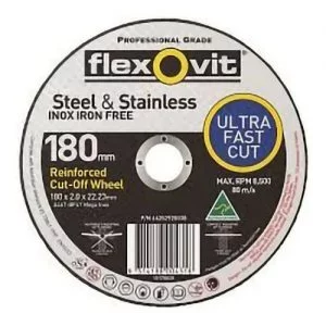178x2.0x22.2MM A46TBF41 INOX CUT OFF WHEEL