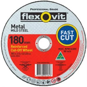 180x2.5x22.2MM FH38 METAL CUT OFF WHEEL